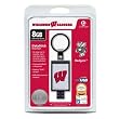 Wisconsin Badgers DataStick Keychain 8 GB USB 2.0 Flash Drive DSK8GB-WIS (Grey)