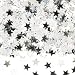 14g Silver Star table confetti - Fabulous Silver Star wedding party table confetti