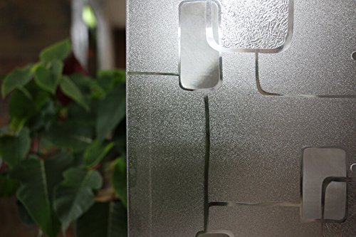 CottonColors Premium No-Glue 3D Static Decorative Privacy Window Films, 3Ft X 6.5Ft.(90 x 200Cm)