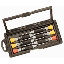 BAHCO 706-3 6 Piece Precision Screwdriver Set PoziDriv and Slotted