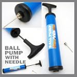 New Hand Air Pump with Needle Ball Party Balloon Soccer Basketball Inflator Save