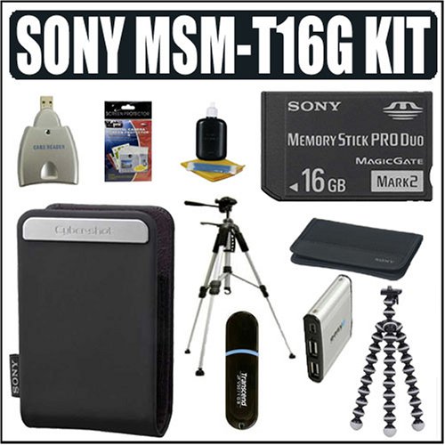 Sony MSMT16G 16 GB Memory Stick PRO Duo w/ Deluxe Accessory Kit