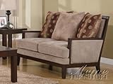 IMAGE OF ACME Metro Style Designer Chenille Loveseat
