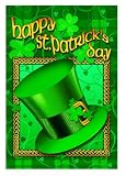 Red Carpet Studios Expressions Large Decorative Flag, Happy St. Patrick's Day