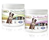 Total Digestion Twin Pack For Dogs and Cats - Pro-Biotics Plus and Ultra Enzyme Support - 227 Grams/Each (363 Servings)