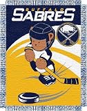 NHL Buffalo Sabres 36-Inch-by-46-Inch Woven Jacquard Baby Throw