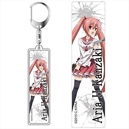 Aria the Scarlet Ammo AA clear Keychain Kanzaki ? H ? Aria