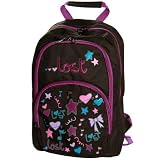 Lost Shirley Black Juniors Backpack
