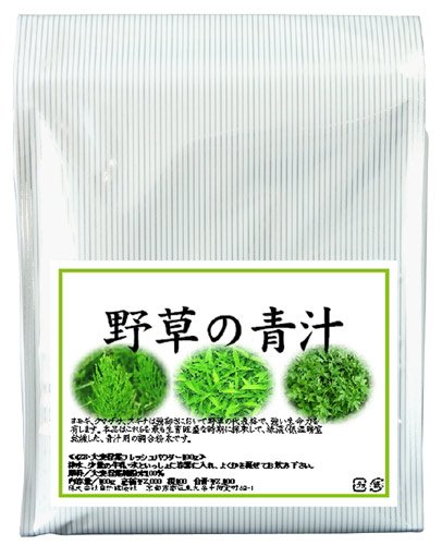 野草の青汁・徳用500g　（よもぎ・すぎな・熊笹粉末）