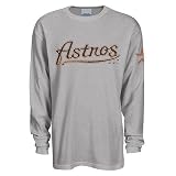 Houston Astros Faded Club Font Thermal Shirt by Reebok