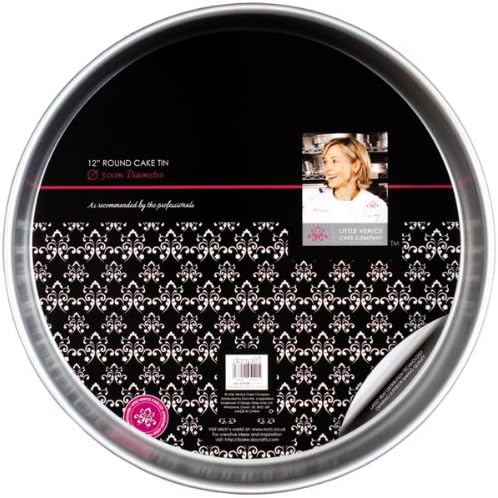 Little Venice Cake Professional Grade Anodised Cake Tin-Round 12"X3"