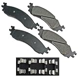 Akebono ACT1158 ProACT Ultra-Premium Ceramic Brake Pad Set by Akebono