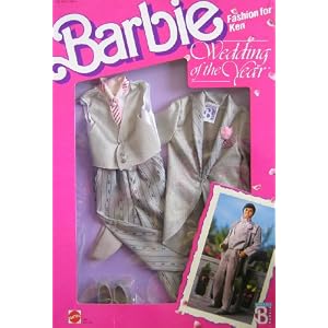 Barbie KEN Wedding of The Year Fashions - Tuxedo Set (1989) by Barbie Fashion For Ken, Wedding of the Year