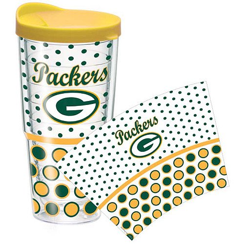 Wrap NFL Grba Dot 24-Ounce Each