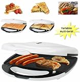 Produkt-Bild: 3in1 Sandwichtoaster Waffeleisen Kontaktgrill Grill Multigrill mit Wechselplatten