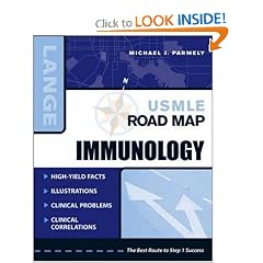 Click here to buy USMLE Road Map: Immunology (LANGE USMLE Road Maps) by Michael Parmely.