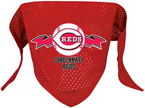 Hunter MFG Cincinnati Reds Mesh Dog Bandana, Large