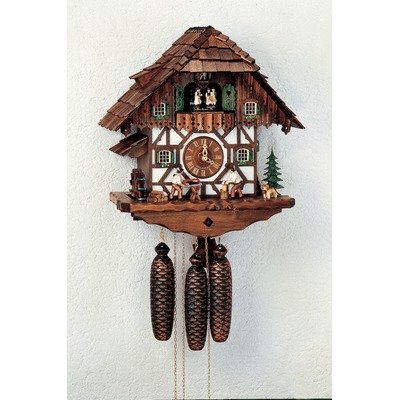 15.5 8-Day Movement Cuckoo Beer Drinkers