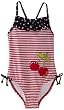 Hartstrings Girls 2-6X Little One Piece Cherry Bathing Suit