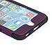 iPhone 6 Plus Case, oneCase™ Hybrid High Impact Heavy Duty Dual Layer Hard PC Outer Shell with Soft Rubber Inner Armor Defender Case Cover for Apple iPhone 6 Plus 5.5 inch Screen with Screen Protector & Stylus (3 Piece-Purple/Black)