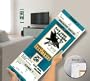 San Jose Sharks First NHL Game Mega Ticket