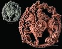 Odin Statue - Wood Finish