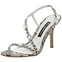 Beverly Feldman Women's Stunning Slingback Dress Sandal,Snake Print,11 M