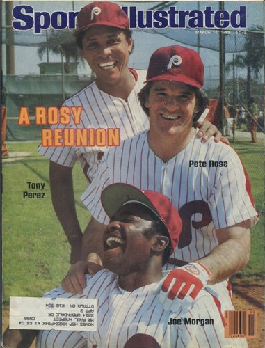 Tony Perez, Pete Rose & Joe Morgan 1983 Sports Illustrated Magazine
