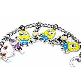  Despicable Me Bracelet - Minions Girls Unicorn w/free Gift Box