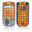 Dots Brown Design Protective Skin Decal Sticker for Palm Treo 700 Cell Phone
