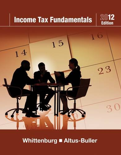 Income Tax Fundamentals 2012 (with H & R BLOCK At Home(TM) Tax Preparation Software CD-ROM)