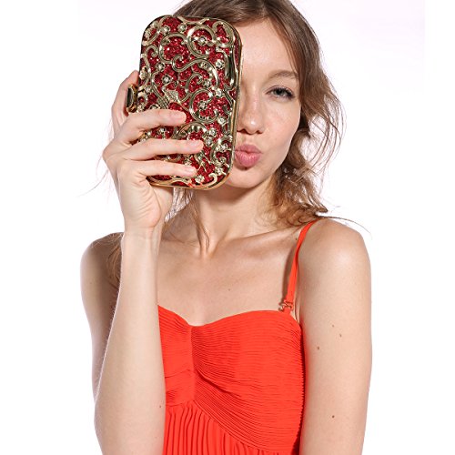 Fawziya Bird Purses And Handbags For Women Bags Online Shopping Fashion-Red