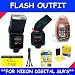 Bounce Flash for Nikon D40, D40x, D60, D80, D5000, D90, D200, D300, D700 By Rokinon