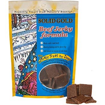 Solid Gold Beef Jerky Dog Treats, 10oz