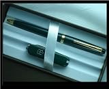 Cross Solo Green Pen and Matching Victorinox-rogue Emerald Green Knife Combo