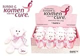 Susan G. Komen Breast Cancer Awareness Mini Bear 6"
