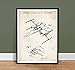 Star Wars X-wing Fighter Patent Unframed Poster, 18x24 inch