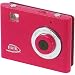 Digital Concepts Clipshot Point & Shoot Digital Camera, PC-Web-Video Clips, Red