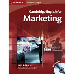 Cambridge English for Marketing Student's Book with Audio CD
