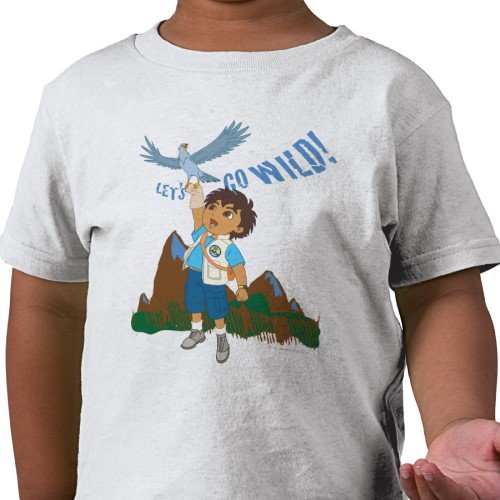 Go, Diego, Go!: Let's Go Wild! Tee - Boys