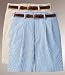 Stays Cool Cotton Pleated Seersucker Shorts