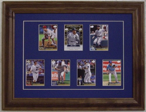 Trading Card Display Frame-- 7 cards--