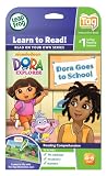 Leapfrog Tag Activity Storybook Dora The Explorer, Dora Goes To School