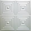 Cheap Discounted Modern Plastic Ceiling Tile Nickel Silver Finish 125 P.v.c 24"x24" Ul Rated.drop,suspended Ceiling.glue On,nail On,tape on Staple On!