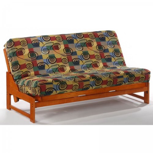 Buy Eureka Queen Futon Frame (Teak) (36.875"H x 81.375"W x 38.625"D)
