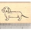 Dachshund Dog Rubber Stamp