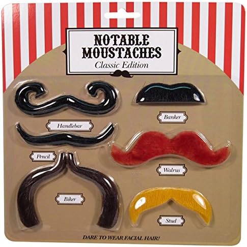 Self Adhesive Costume Mustache SET