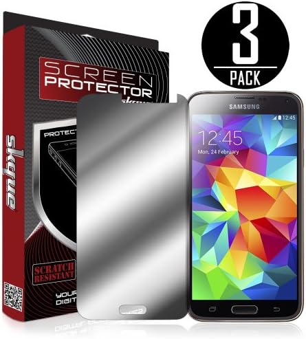 GuruArmor® 3 PACK Mirror Screen protector for Samsung Galaxy S5