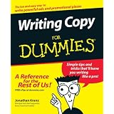 Writing Copy for Dummies ~ Jonathan Kranz