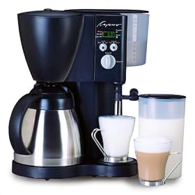 Click here to buy Capresso CoffeeTEC 471 Coffee Maker Milk Frother Black by Capresso.